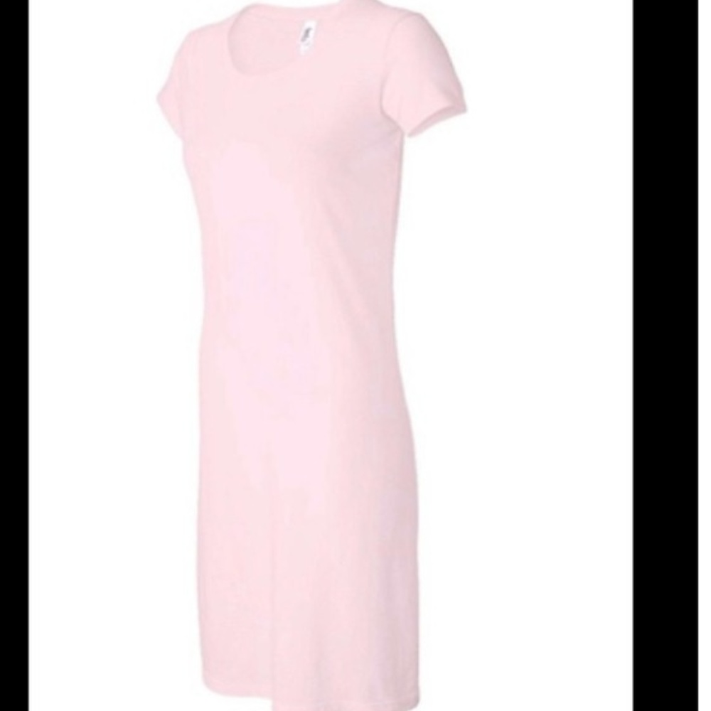 Pink T Shirt Dress Size XL NWT